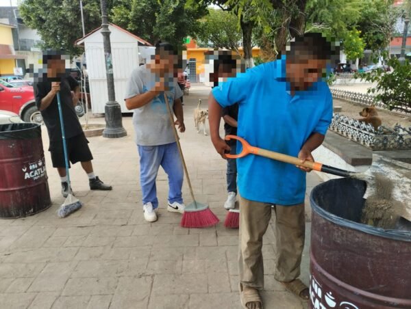Impulsan justicia cívica con trabajo comunitario en Acatlán