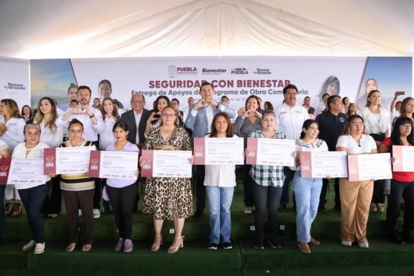 Con 70 mdp, Gobierno de Puebla fortalece seguridad comunitaria con bienestar