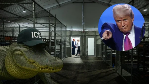 Inauguran “Alligator Alcatraz”, nueva prisión para migrantes en Florida