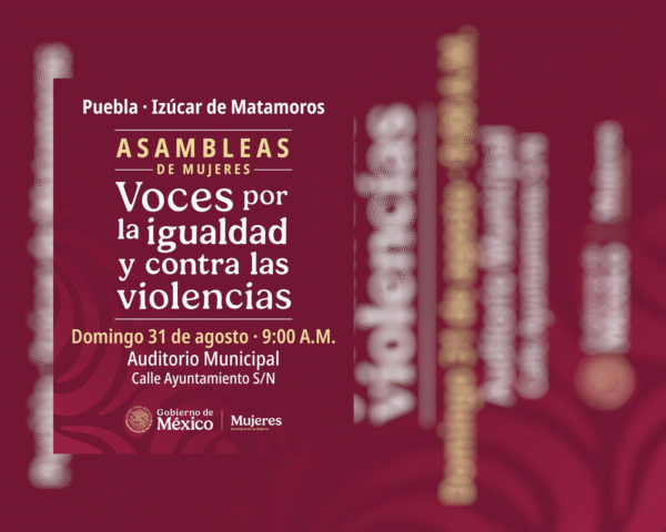 Asamblea de mujeres en Izúcar