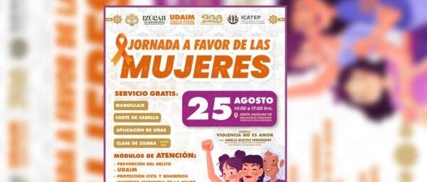 Jornada a Favor de las Mujeres en San Nicolás Tolentino