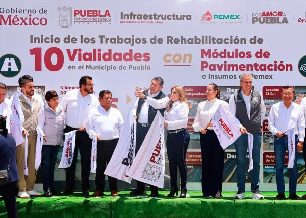 Pemex reafirma compromiso con Puebla; gobierno estatal recibe segunda entrega de asfalto