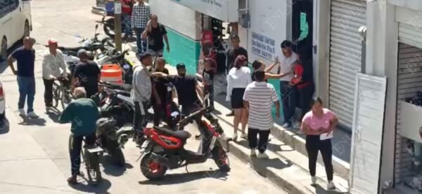 Pelea en plena zona centro de Izúcar