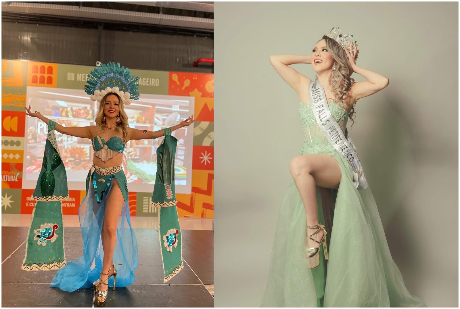 Gloria Cielo Muñoz destaca en certamen internacional en Brasil