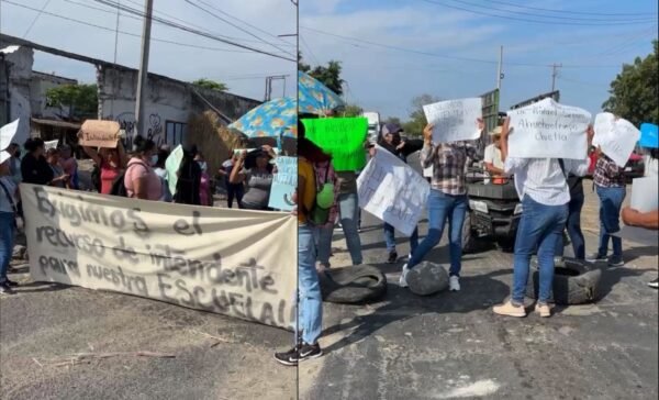 Reabren carretera; escuela sigue cerrada en Ahuehuetzingo