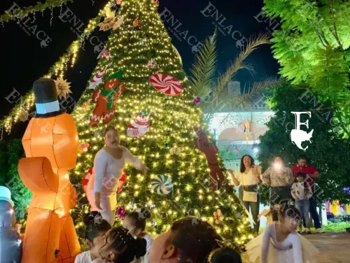 Desfile y encendido del árbol en Chietla 2024 (10)