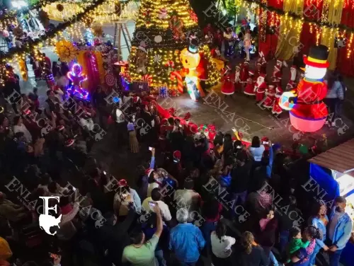 Desfile y encendido del árbol en Chietla 2024 (19)